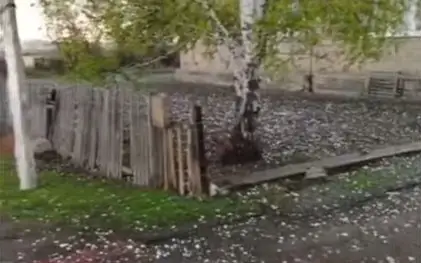 Месячная норма осадков и крупный град выпали в СКО