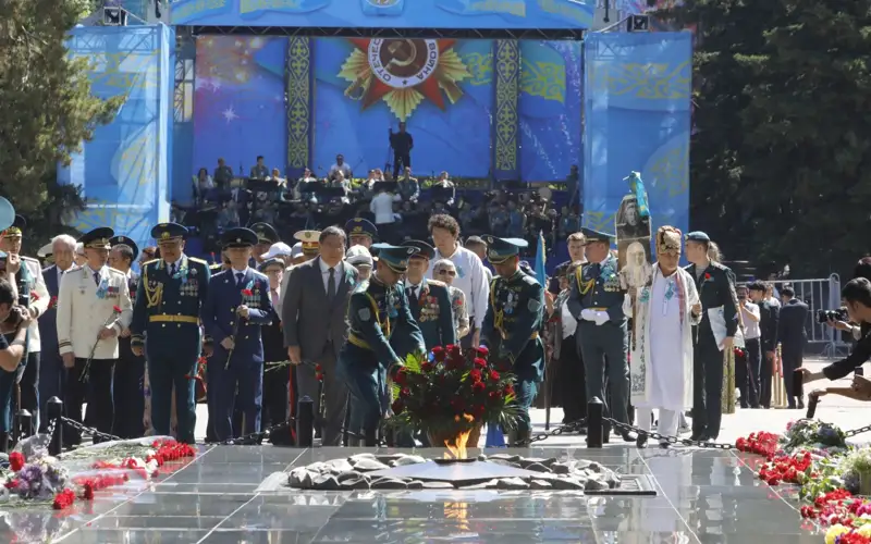 День Победы отметили в Алматы