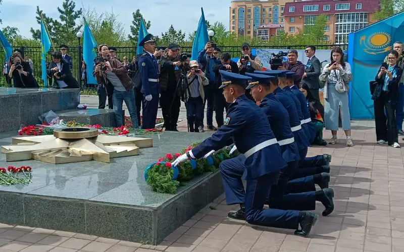 79-ую годовщину Победы отпраздновали в Кокшетау