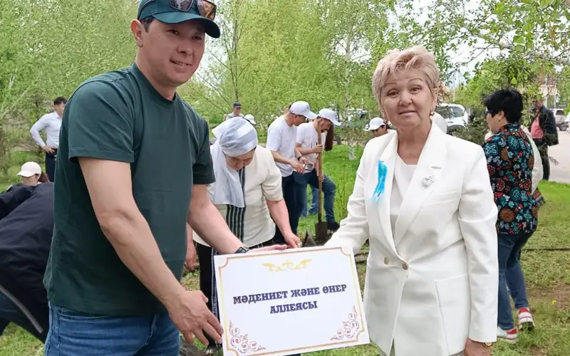 Аллея деятелей культуры и искусства появилась в Кокшетау