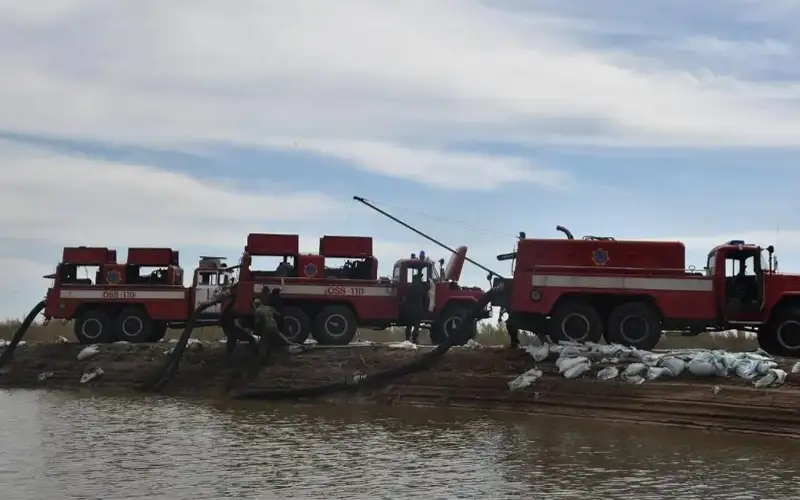 17mln m³ of meltwater pumped out in flood-hit regions of Kazakhstan 
