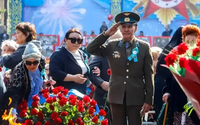 Kazakhstan celebrates Victory Day