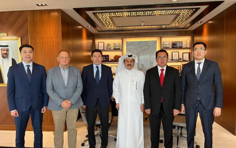 Глава АО «Самрук-Қазына» Нурлан Жакупов провел встречу с руководством Nebras Power