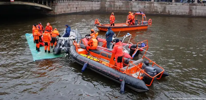 автобус в реке