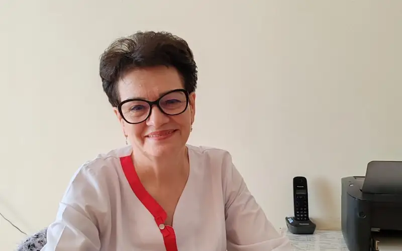 медсестра Рудненской городской больницы Галина Гулевич