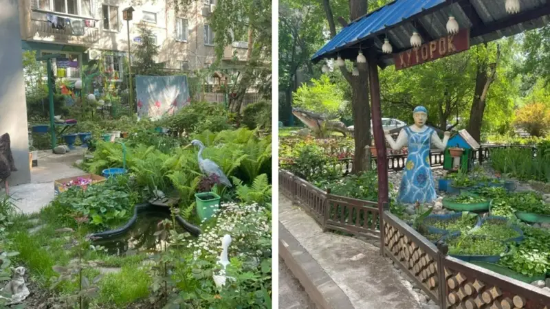 Лучшие дворы определили в Алматы