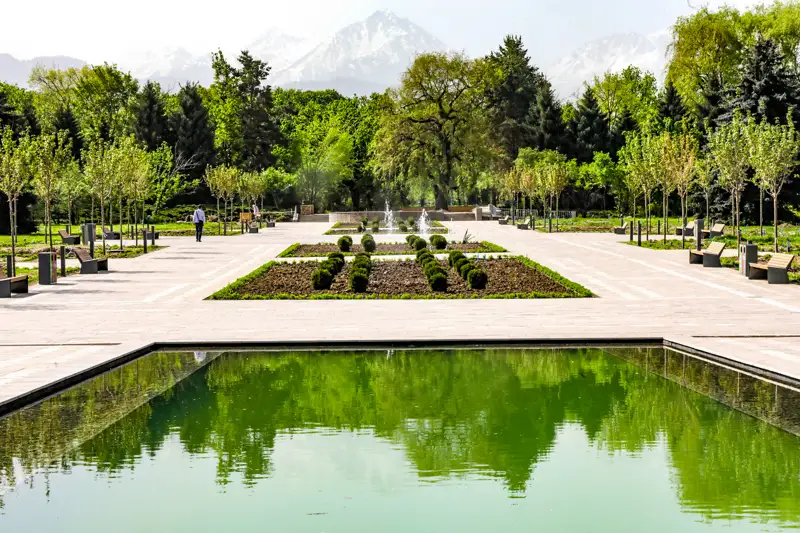 Ботанический сад в Алматы Алматыдағы ботаникалық бақ