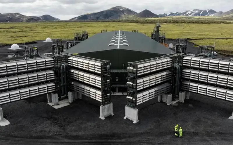 Крупнейшую в мире установку по улавливанию углекислого газа из воздуха запустят в Исландии