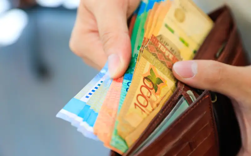 тенге, деньги, выплаты