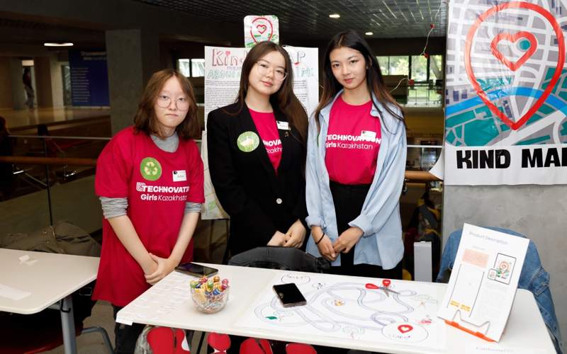 Рекордное число участниц из Казахстана обучались на платформе Technovation Girls 2024 Рекордное число участниц из Казахстана обучались на платформе Technovation Girls 2024