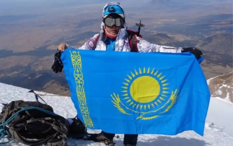 Climber Sapfira Kanaeva conquers Elbrus, dedicates her win to Saltanat Nukenova 
