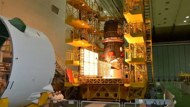 На Байконуре к пуску готовят космический грузовик «Прогресс МС-27»