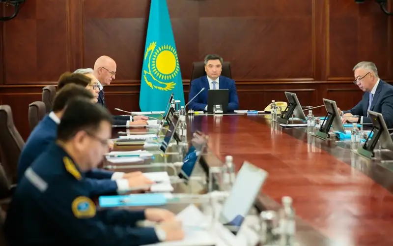 Усилить взаимодействие с соседними странами по реагированию на природные пожары поручил Олжас Бектенов