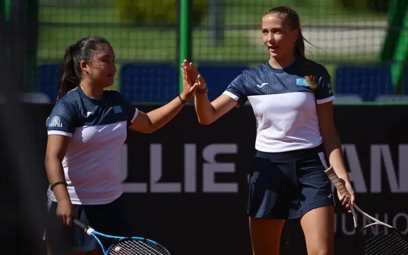 Сборная Казахстана досрочно вышла в четвертьфинал отбора к ЧМ по теннису