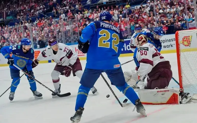 Latvia turn out to be too tough for Kazakhstan at IIHF Ice Hockey World Championship