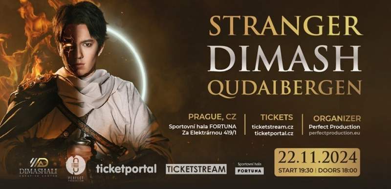 Dimash Kudaibergen to give solo concerts in Prague and Düsseldorf