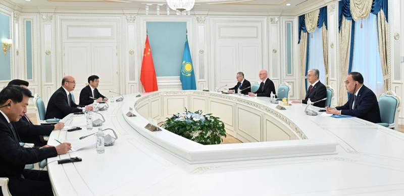 Президент Казахстана принял заместителя Премьера Госсовета КНР Президент Казахстана принял заместителя Премьера Госсовета КНР