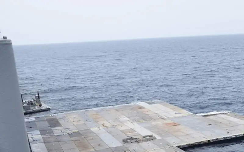 сектор Газа, пирс