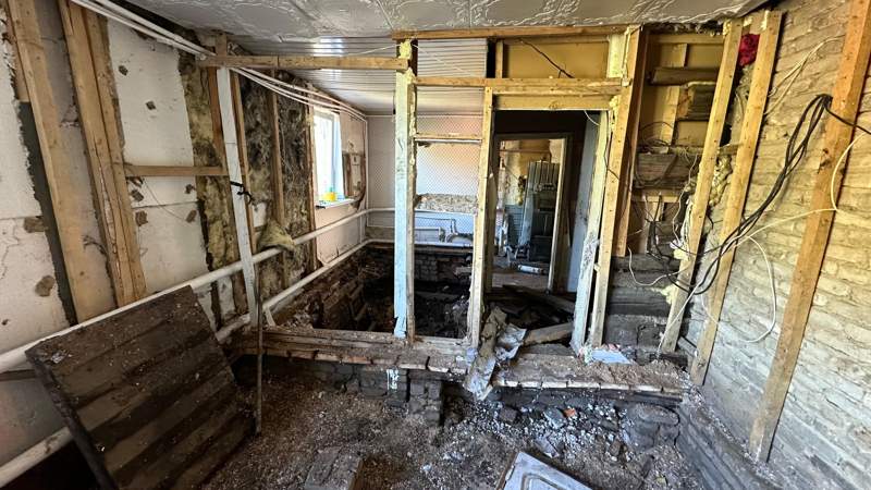 В&nbsp;СКО помогают жителям восстанавливать дома после паводка