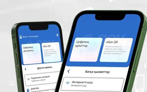 Подключение интернета с помощью eGov запустили в Казахстане