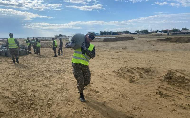 Круглосуточное дежурство организовано в Атырау и Махамбетском районе паводки