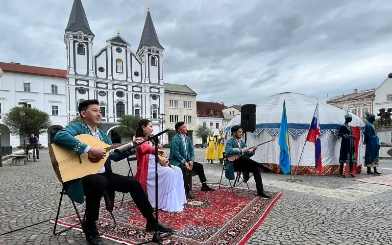 Казахские кюи прозвучали в словацких Татрах 