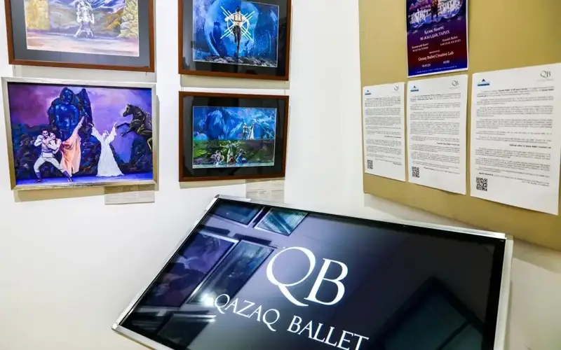 Алматида қозоқ балетининг 90 йиллигига бағишланган кўргазма очилди