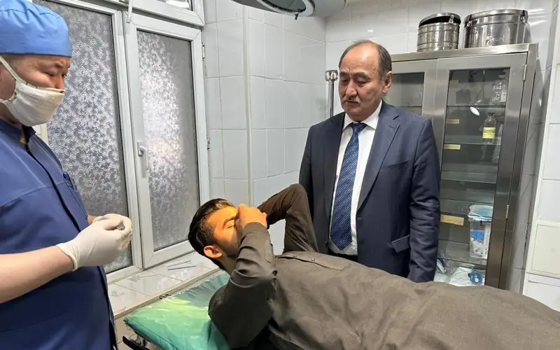 Ночной митинг в Бишкеке: пострадали 29 человек