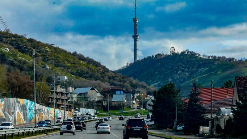 Алматы Алматы, дорога, горы, жол, тау