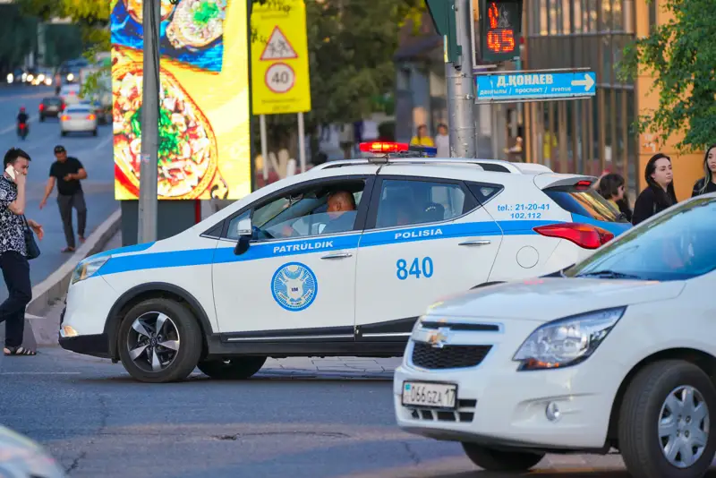 полицейская машина полиция көлігі