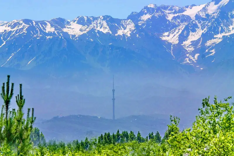 Алматы горы телебашня таулар телемұнара