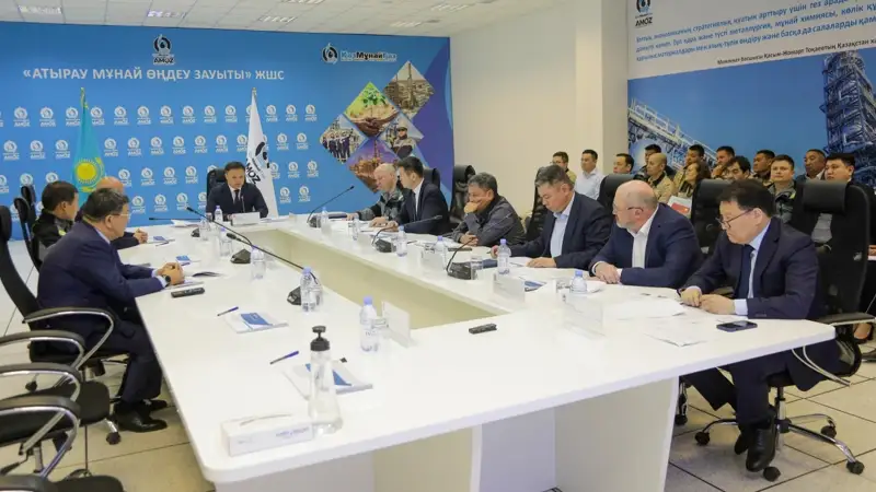 KMG Acting Chairman visits production enterprises in Atyrau