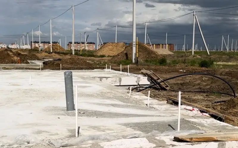 Строительство домов для пострадавших от паводка началось в Костанае