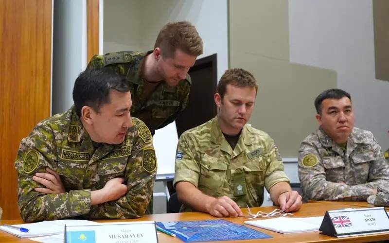 Servicemen from China, Germany and UK train for UN missions in Kazakhstan