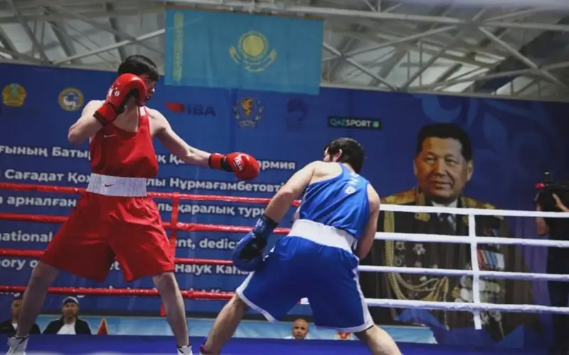 Боксеры из семи стран сразились за победу в турнире памяти Сагадата Нурмагамбетова в Алматы
