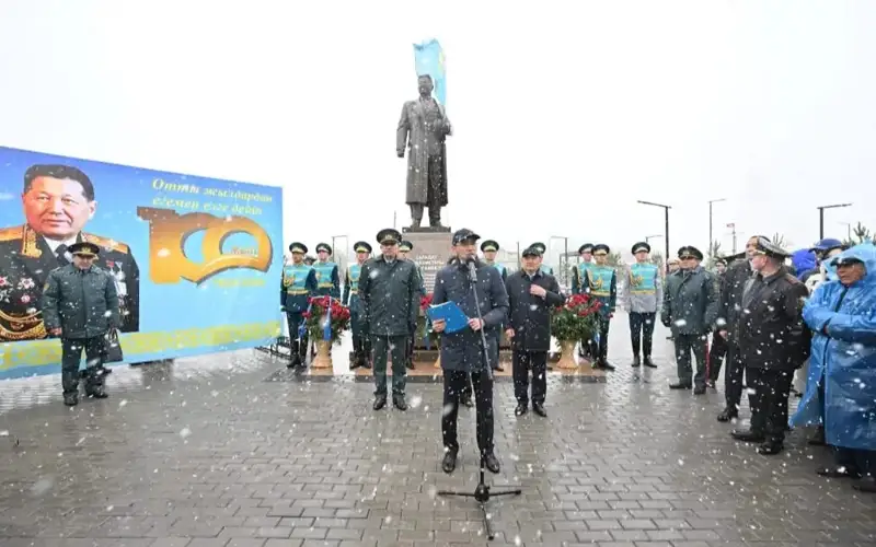 Sagadat Nurmagambetov's 100th anniversary monument erected in Akkol