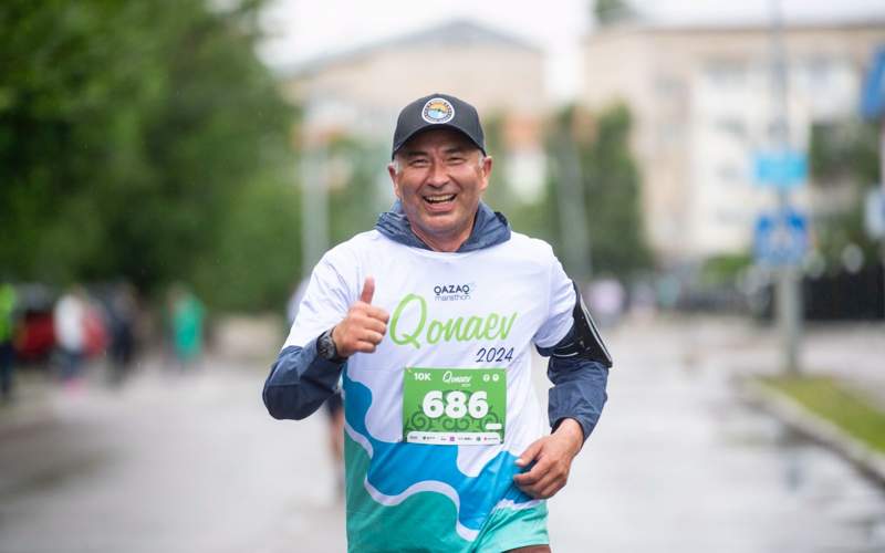 В Конаеве прошел Qazaq Marathon 2024 В Конаеве прошел Qazaq Marathon 2024
