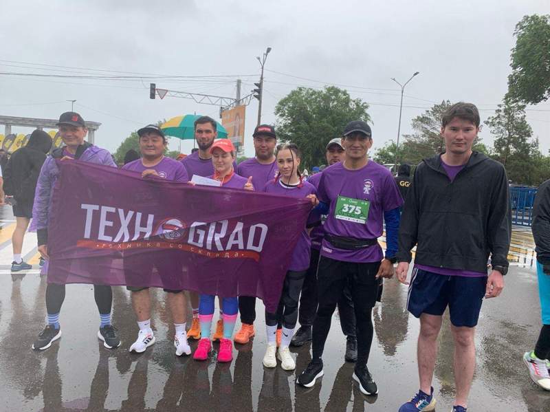 В Конаеве прошел Qazaq Marathon 2024 В Конаеве прошел Qazaq Marathon 2024