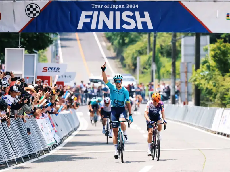 Astana’s Max Walker wins 7th Stage of Tour of Japan