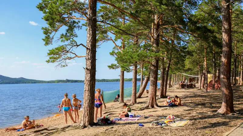 Летний отдых Жазғы демалыс пляж жағажай