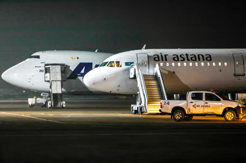 Самолет Эйр Астана Air Astana ұшақ 