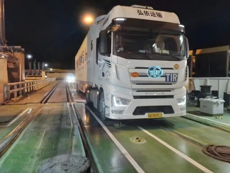 汽车运输新路线正式启用：连接四国，缩短运输时间