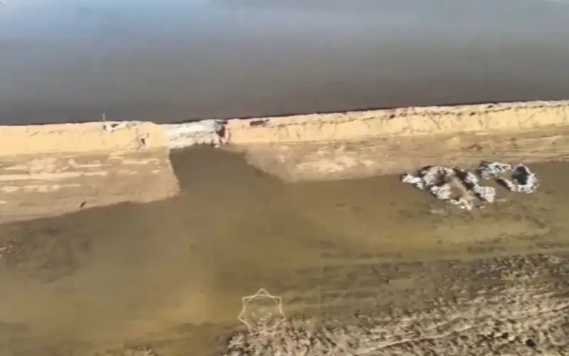  В Атырауской области восстановили плотину