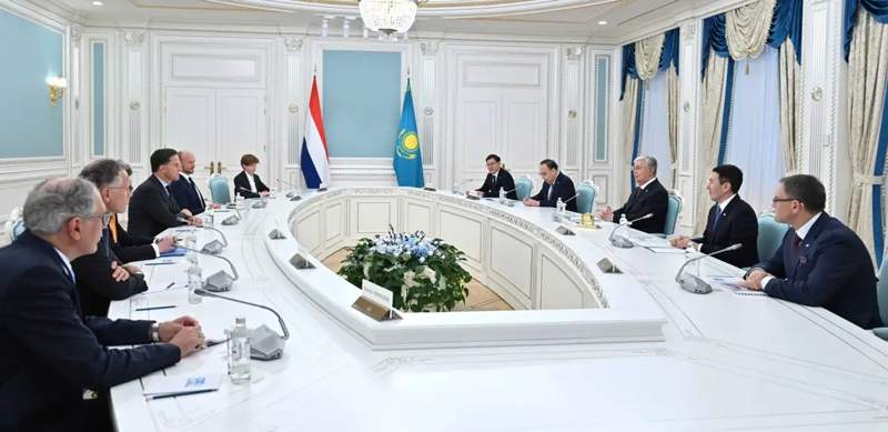 Kazakh President, Dutch PM discuss ways of strengthening cooperation Tokayev, Rutte