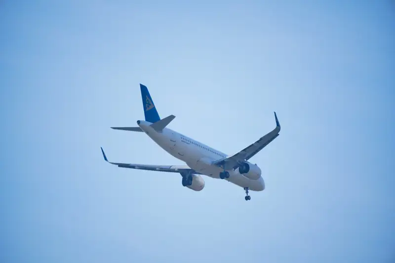 самолет Air Astana Эйр Астана ұшақ 