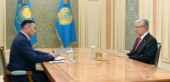 ҚР Президенти Миллий хавфсизлик қўмитаси раисини қабул қилди