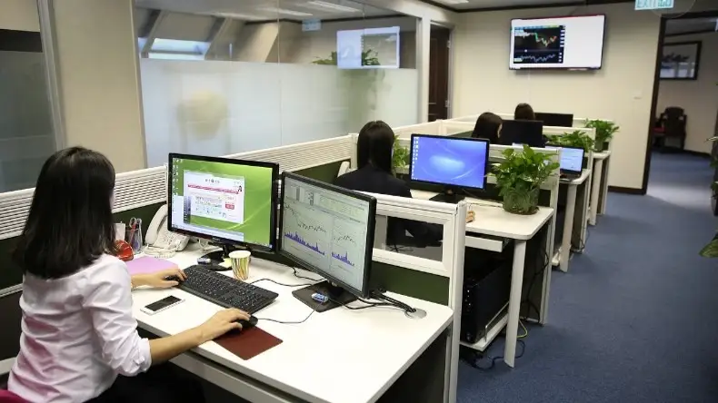 рабочие места, офис