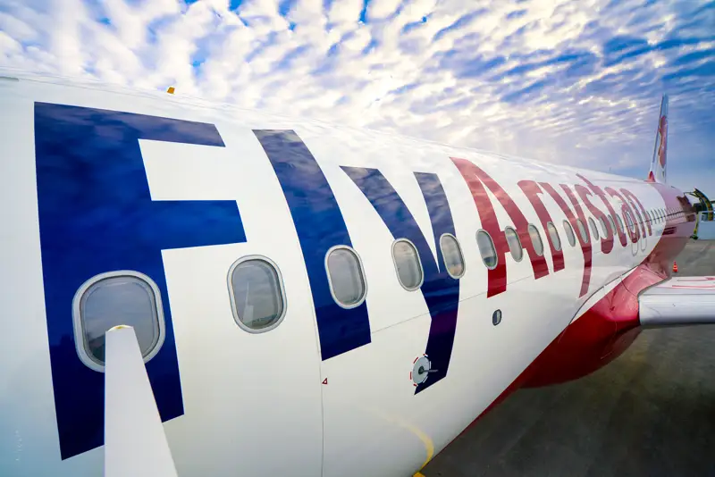 Самолет FlyArystan ФлайАрыстан  ұшақ 