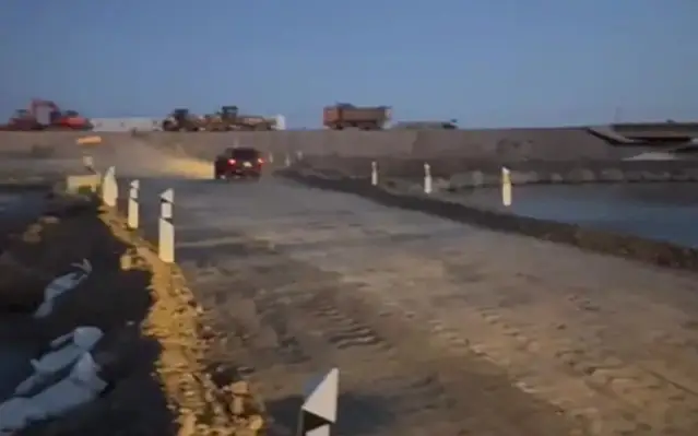 Объездную дорогу через мост Баксай открыли для движения в Атырауской области