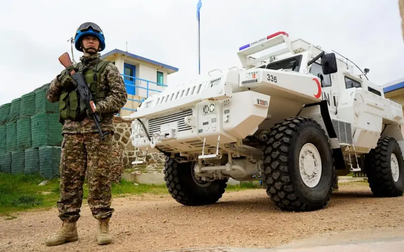 Kazakhstani peacekeepers